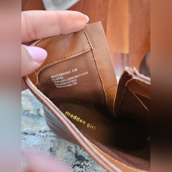 Brown Platform Ankle Boot - Picture 3 of 4